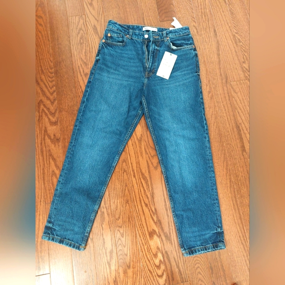 NWT zara mom jeans
